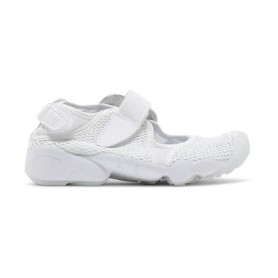 (W) Nike Air Rift Breathe 'Triple White'