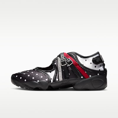 (Women) Nike Air Rift Breathe Black/Black/Metallic Silver/Black IW2344-001