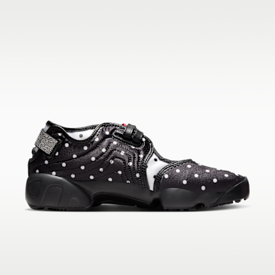 Shop (Women) Nike Air Rift Breathe Black/Black/Metallic Silver/Black IW2344-001