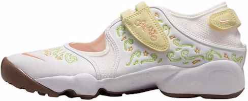 (Women) Nike Air Rift Casual Shoes White/Green/Yellow - Comfortable Fit. IR8208-181 (Women) Nike Air Rift Casual Shoes White/Green/Yellow - Comfortable Fit. IR8208-181