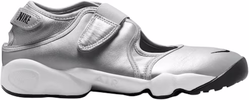 (Women) Nike Air Rift Leather 'Metallic Silver' HM5737-003 (Women) Nike Air Rift Leather 'Metallic Silver' HM5737-003