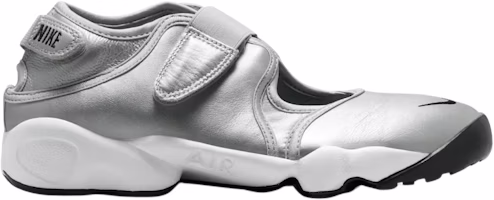 (Women) Nike Air Rift Leather 'Metallic Silver' HM5737-003 (Women) Nike Air Rift Leather 'Metallic Silver' HM5737-003