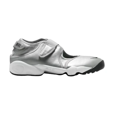 (W) Nike Air Rift Leather 'Metallic Silver'