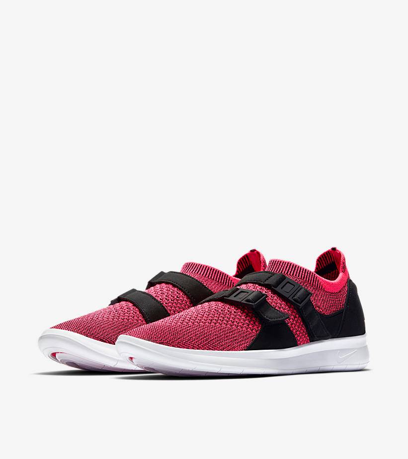 (Women) Nike Air Sock Racer Ultra Flyknit 'Black Racer Pink' 896447-004