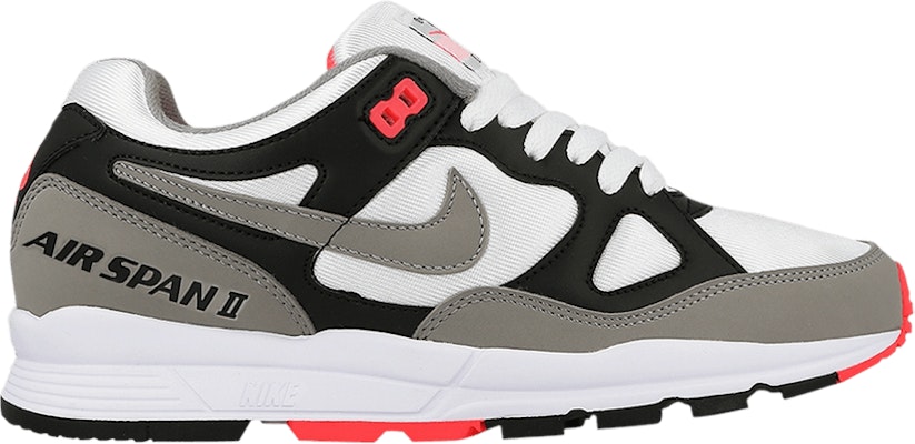 Women Nike Air Span 2 Black Solar Red AH6800 003 AH6800 003