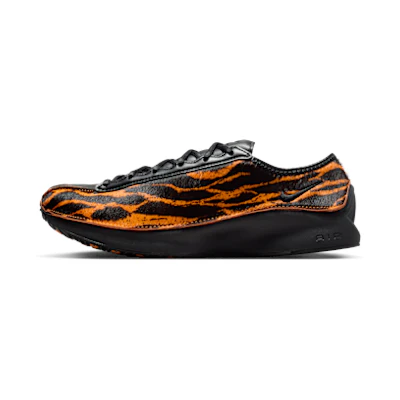 (W) Nike Air Superfly LX Pony Hair Leather Sneakers Alpha Orange/Black