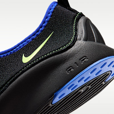 Cheap (Women) Nike Air Superfly Slip Neo SP Black/Lime Blast/Blare Blue/Racer Blue IU3170-001
