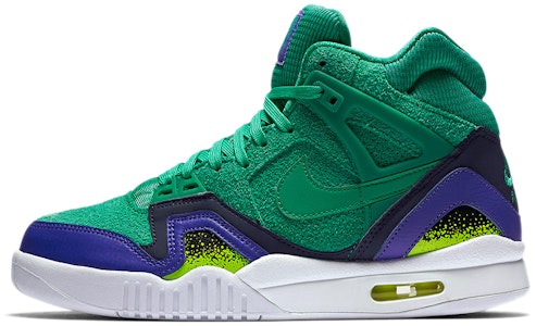 耐吉 Tech Challenge 高筒 復古籃球鞋 女款 藍綠 Buy 耐吉 Tech Challenge 高筒 復古籃球鞋 女款 藍綠