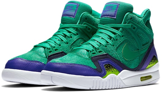 耐吉 Tech Challenge 高筒 復古籃球鞋 女款 藍綠 Order 耐吉 Tech Challenge 高筒 復古籃球鞋 女款 藍綠