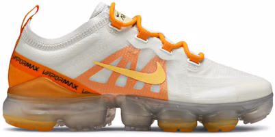 (Women) Nike Air VaporMax 2019 'White Orange' AR6632-102 (Women) Nike Air VaporMax 2019 'White Orange' AR6632-102