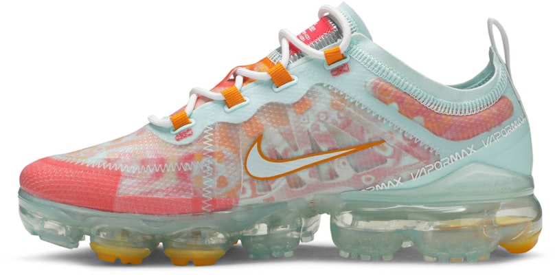 (W) Nike Air VaporMax 2019 QS 'Teal Tint Ember' Lelaki Wanita Sneakers CD7096-300 Lookbook (W) Nike Air VaporMax 2019 QS 'Teal Tint Ember' Lelaki Wanita Sneakers CD7096-300