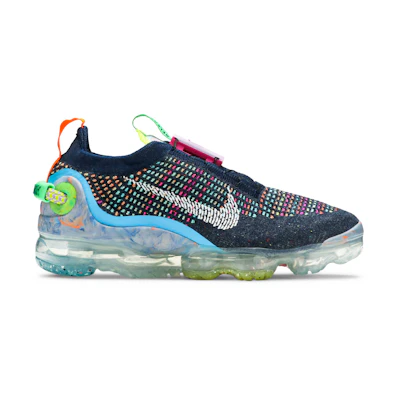 (W) Nike Air VaporMax 2020 Flyknit Multi-Color 'Deep Royal Blue '