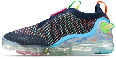 (W) 耐克Air VaporMax 2020飞织多彩款‘深蓝’ CJ6741-400 Lookbook (W) 耐克Air VaporMax 2020飞织多彩款‘深蓝’ CJ6741-400