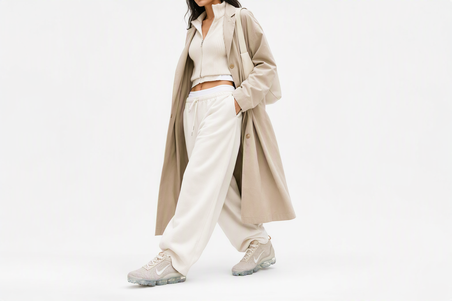 Order (Women) Nike Air VaporMax 2021 Flyknit 'Oatmeal White' DC9454-101