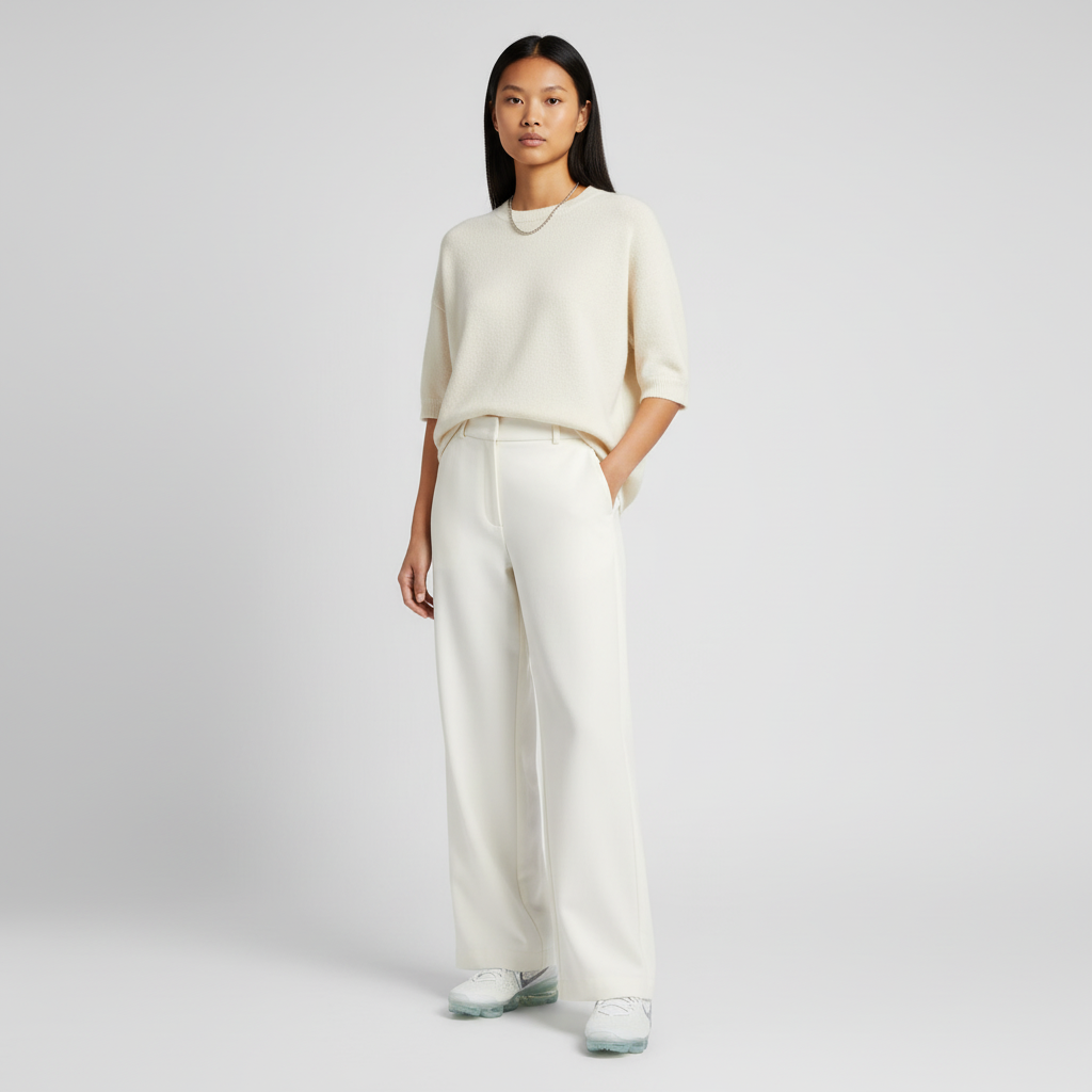 Lookbook (W) 나이키 에어 베이퍼맥스 2023 플라이니트 '퓨어 플래티넘' DV6840-100