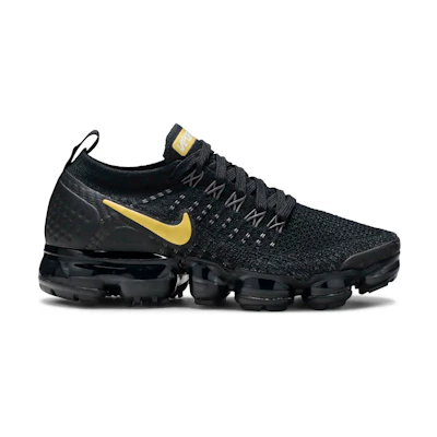 (W) Nike Air VaporMax 2 Black Metallic Gold