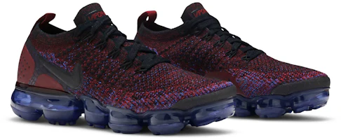 Cheap (女)Nike Air VaporMax 2 黑曜紅/賽車藍 942843-006