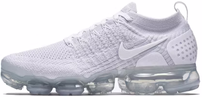 (Women) Nike Air VaporMax 2 White Pure Platinum 942843-100 (Women) Nike Air VaporMax 2 White Pure Platinum 942843-100