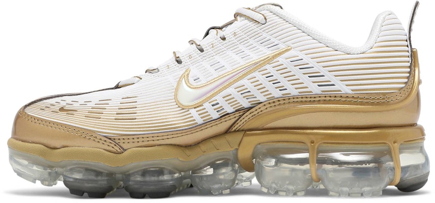(W) Nike Air VaporMax 360 'Putih Emas Metalik' CK9670-101 Lookbook (W) Nike Air VaporMax 360 'Putih Emas Metalik' CK9670-101