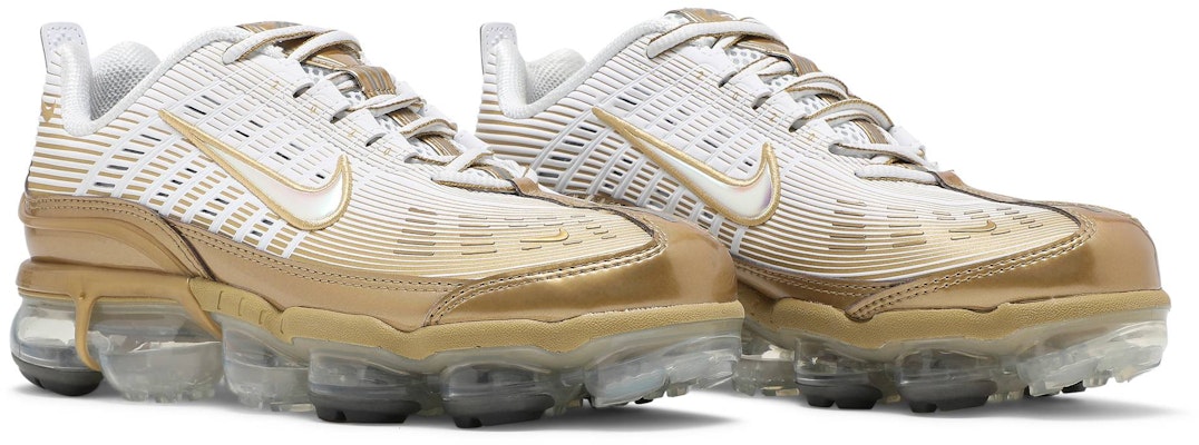 (W) Nike Air VaporMax 360 'Putih Emas Metalik' CK9670-101 Cheap (W) Nike Air VaporMax 360 'Putih Emas Metalik' CK9670-101