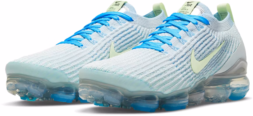 (W) Nike Air VaporMax 3 'Pure Platinum Baltic Blue' Lelaki Perempuan Sneakers DC2051-001 Order (W) Nike Air VaporMax 3 'Pure Platinum Baltic Blue' Lelaki Perempuan Sneakers DC2051-001