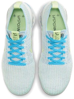 (W) Nike Air VaporMax 3 'Pure Platinum Baltic Blue' Lelaki Perempuan Sneakers DC2051-001 Lookbook (W) Nike Air VaporMax 3 'Pure Platinum Baltic Blue' Lelaki Perempuan Sneakers DC2051-001