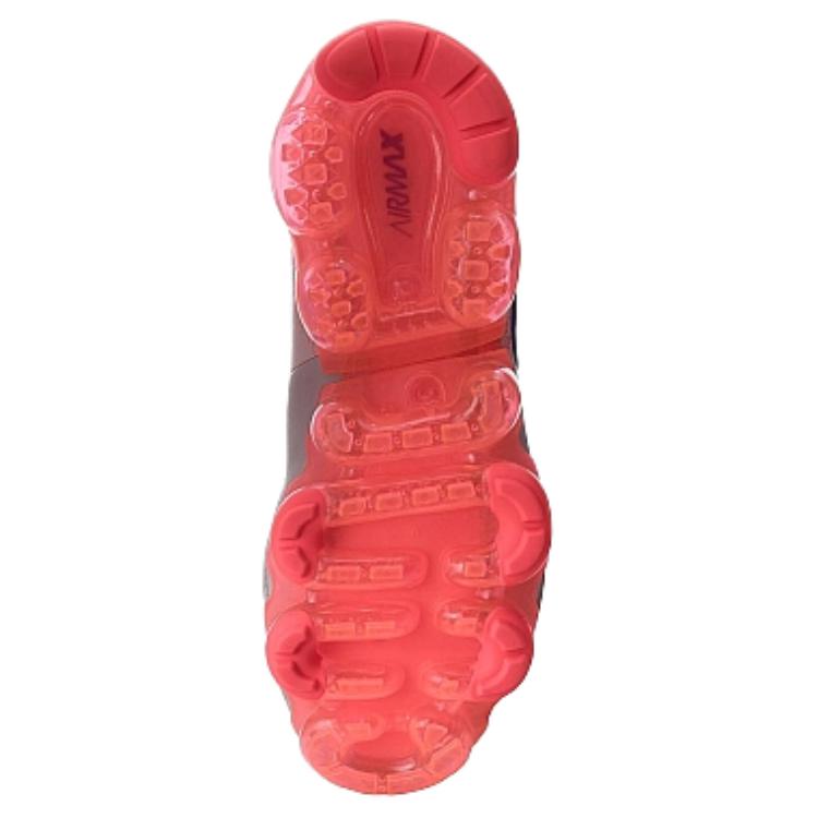 Shop Nike VaporMax CS "SOLAR RED" 舒適 減震耐磨 低幫 跑步鞋 女款 灰紅色