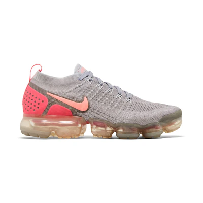 (W) Nike Air VaporMax Flyknit 2 'Grey Crimson'