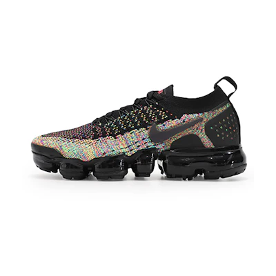 (W) Nike Air VaporMax Flyknit 2 Black Multi ‘Color