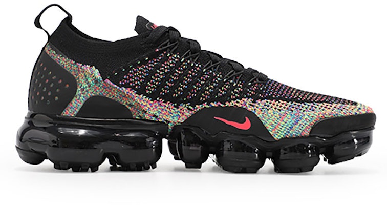 (女性)Nike Air VaporMax Flyknit 2 黑色多彩 'Color 942843-015 Order (女性)Nike Air VaporMax Flyknit 2 黑色多彩 'Color 942843-015