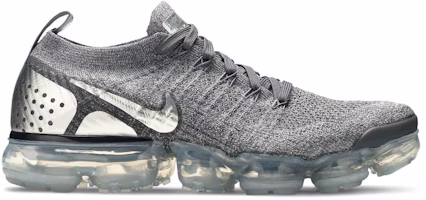 (Women) Nike Air VaporMax Flyknit 2 Dark Grey Chrome 942843-013 (Women) Nike Air VaporMax Flyknit 2 Dark Grey Chrome 942843-013