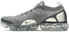Lookbook Wanita Nike Air VaporMax Flyknit 2 Kelabu Gelap Chrome 942843-013