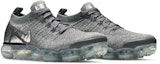 Cheap Wanita Nike Air VaporMax Flyknit 2 Kelabu Gelap Chrome 942843-013
