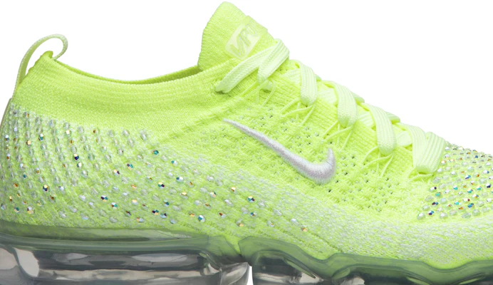 (Women) Nike Air VaporMax Flyknit 2 LXX Swarovski Volt AT5673-700 Order (Women) Nike Air VaporMax Flyknit 2 LXX Swarovski Volt AT5673-700
