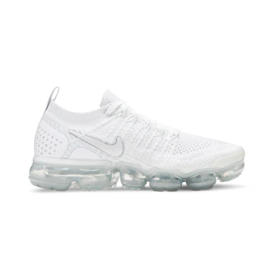 (W) Nike Air VaporMax Flyknit 2 White Vast Grey