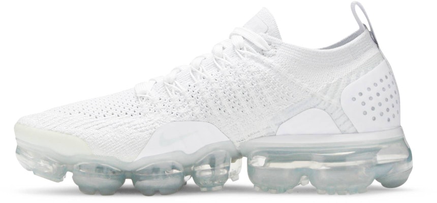 White 'vapormax flyknit 2 womens Clearance