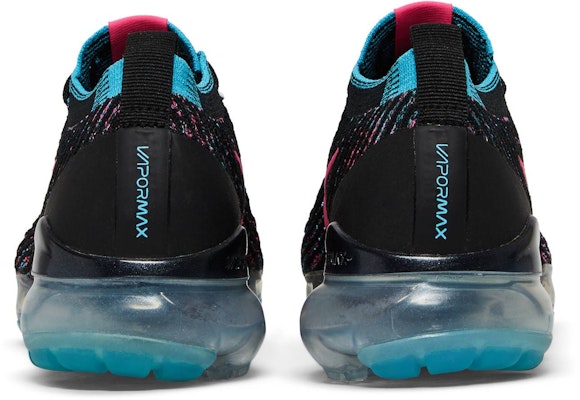 Nike VaporMax Flyknit 3.0 編織 低筒 跑步鞋 女款 黑藍紅 Details for Nike VaporMax Flyknit 3.0 編織 低筒 跑步鞋 女款 黑藍紅