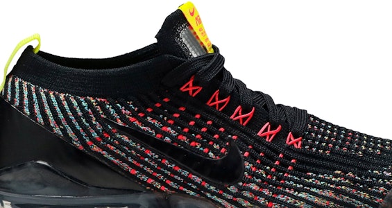 (W) 耐克Air VaporMax Flyknit 3 '黑色多彩' AJ6910-009 Order (W) 耐克Air VaporMax Flyknit 3 '黑色多彩' AJ6910-009