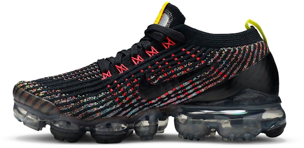 (W) 耐克Air VaporMax Flyknit 3 '黑色多彩' AJ6910-009 Lookbook (W) 耐克Air VaporMax Flyknit 3 '黑色多彩' AJ6910-009