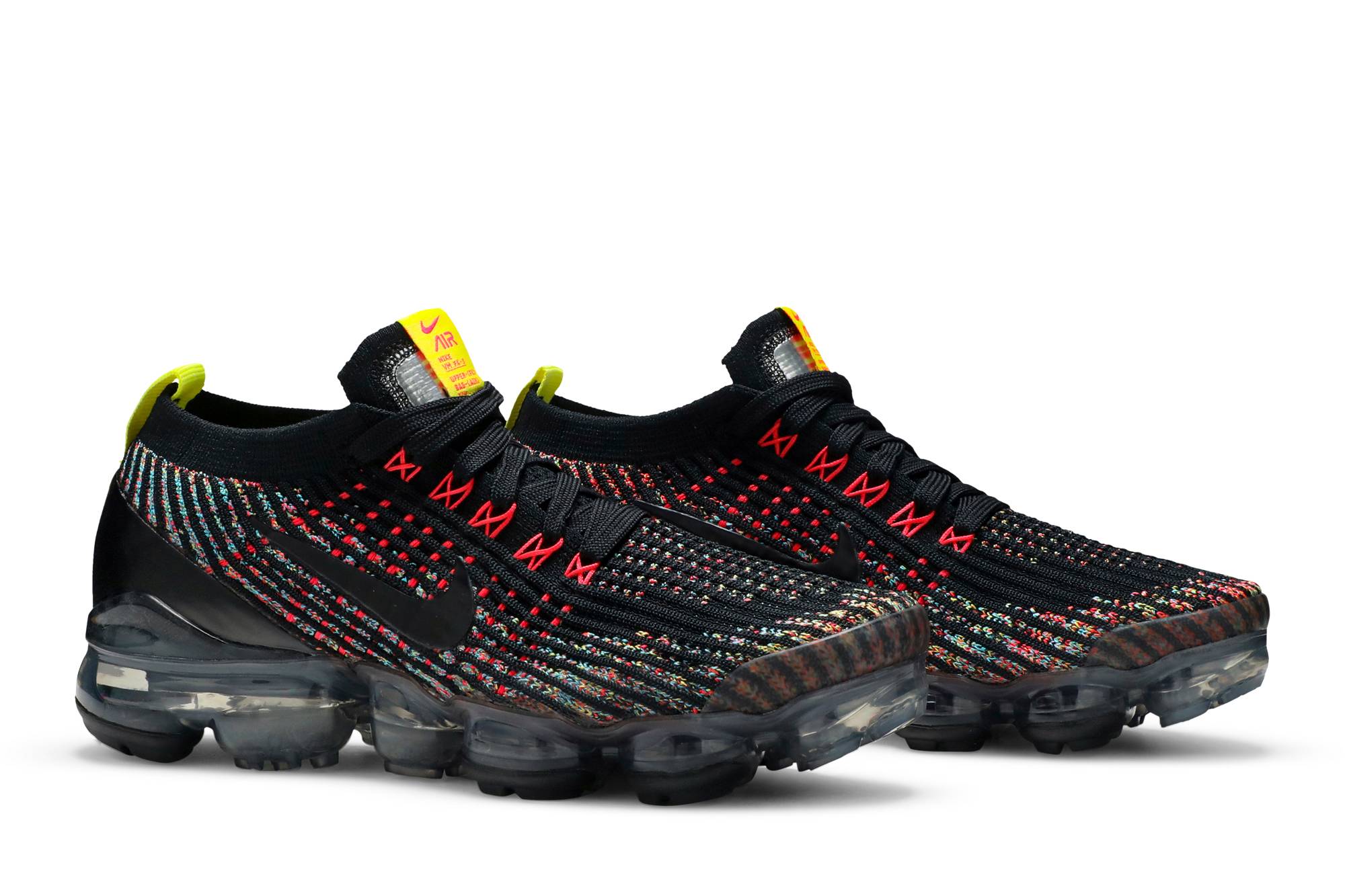 Nike vapormax flyknit 3 black and orange online