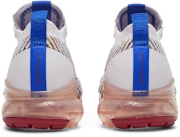 (W) Nike Air VaporMax Flyknit 3 'Violeta Claro y Rojo Noble' AJ6910-501 Details for (W) Nike Air VaporMax Flyknit 3 'Violeta Claro y Rojo Noble' AJ6910-501