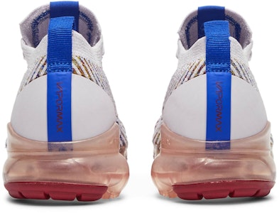 (W) Nike Air VaporMax Flyknit 3 'Violeta Claro y Rojo Noble' AJ6910-501 Details for (W) Nike Air VaporMax Flyknit 3 'Violeta Claro y Rojo Noble' AJ6910-501