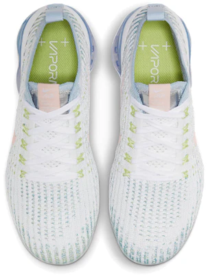 耐吉VaporMax Flyknit 3.0 Air低幫跑步鞋 女款 白藍 Shop 耐吉VaporMax Flyknit 3.0 Air低幫跑步鞋 女款 白藍