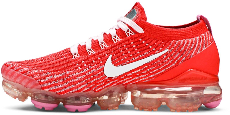 (Women) Nike Air VaporMax Flyknit 3 'Track Red' CU4756-600 Lookbook (Women) Nike Air VaporMax Flyknit 3 'Track Red' CU4756-600