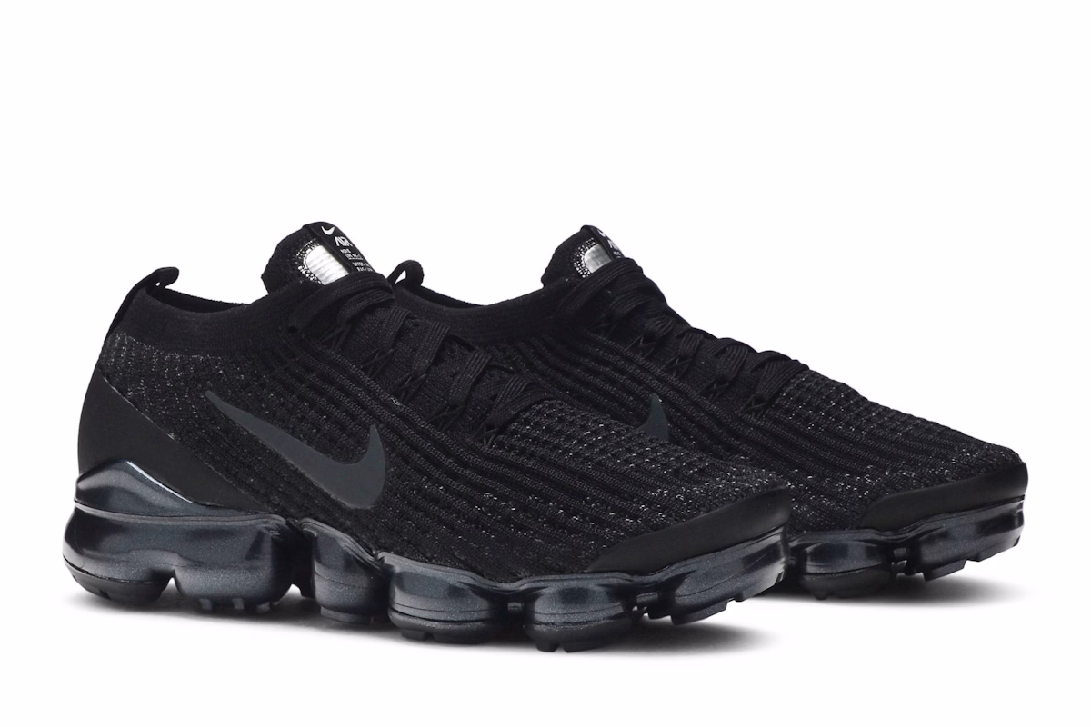 (Women) Nike Air VaporMax Flyknit 3 'Triple Black' AJ6910-002