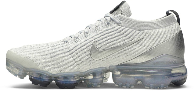 (女性)Nike Air VaporMax Flyknit 3 '白反射銀' AJ6910-101 Lookbook (女性)Nike Air VaporMax Flyknit 3 '白反射銀' AJ6910-101