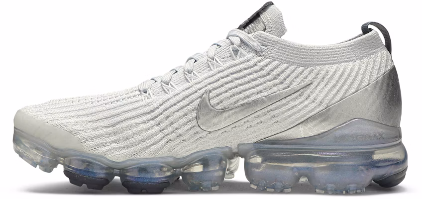(Women) Nike Air VaporMax Flyknit 3 'White Reflect Silver' AJ6910-101 Lookbook (Women) Nike Air VaporMax Flyknit 3 'White Reflect Silver' AJ6910-101