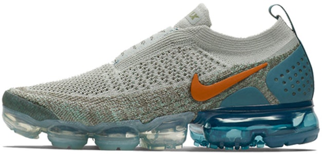 (女性)Nike Air VaporMax Moc 2 淡銀色 篝火橙 天青色 AJ6599-005 Buy (女性)Nike Air VaporMax Moc 2 淡銀色 篝火橙 天青色 AJ6599-005