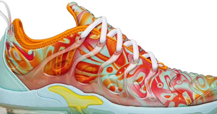 Vapormax plus dip dye mint orange Clearance