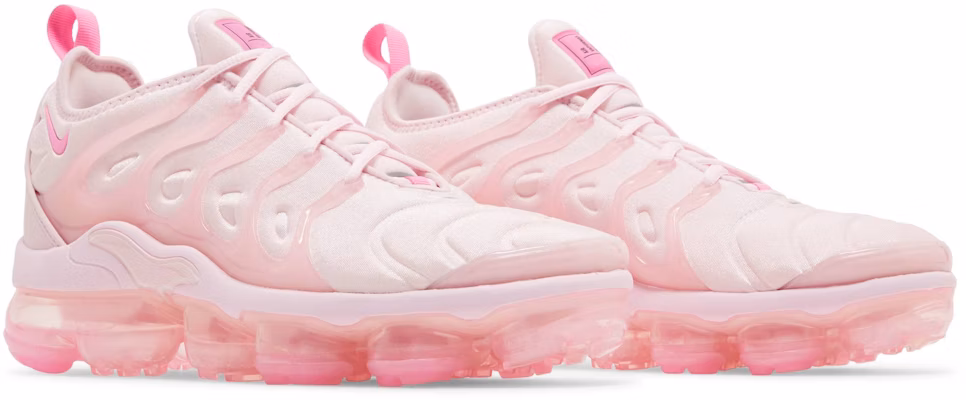 Nike Air VaporMax Plus 圓頭舒適 防滑減震 低筒 休閒生活鞋 GS 粉色 Cheap Nike Air VaporMax Plus 圓頭舒適 防滑減震 低筒 休閒生活鞋 GS 粉色